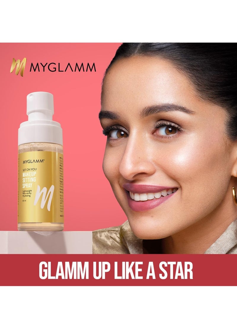MyGlamm Set On You Setting Spray (60ml) - Image 3