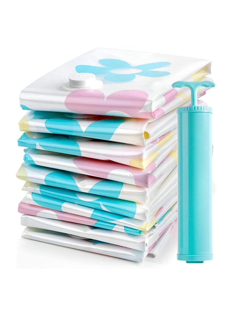 DubaiGallery Vacuum Storage Organizer Bag Pill Organizer Travel Reusable Garment Bags for Comforters Bedding Pillows Clothes Stamp Saving Space