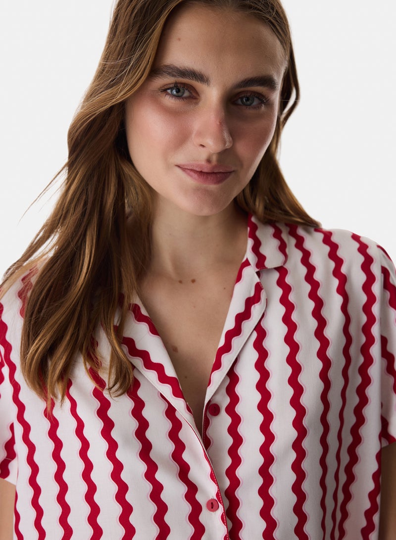 Penti Aria Shirt & Pants Pajama Set - Image 2