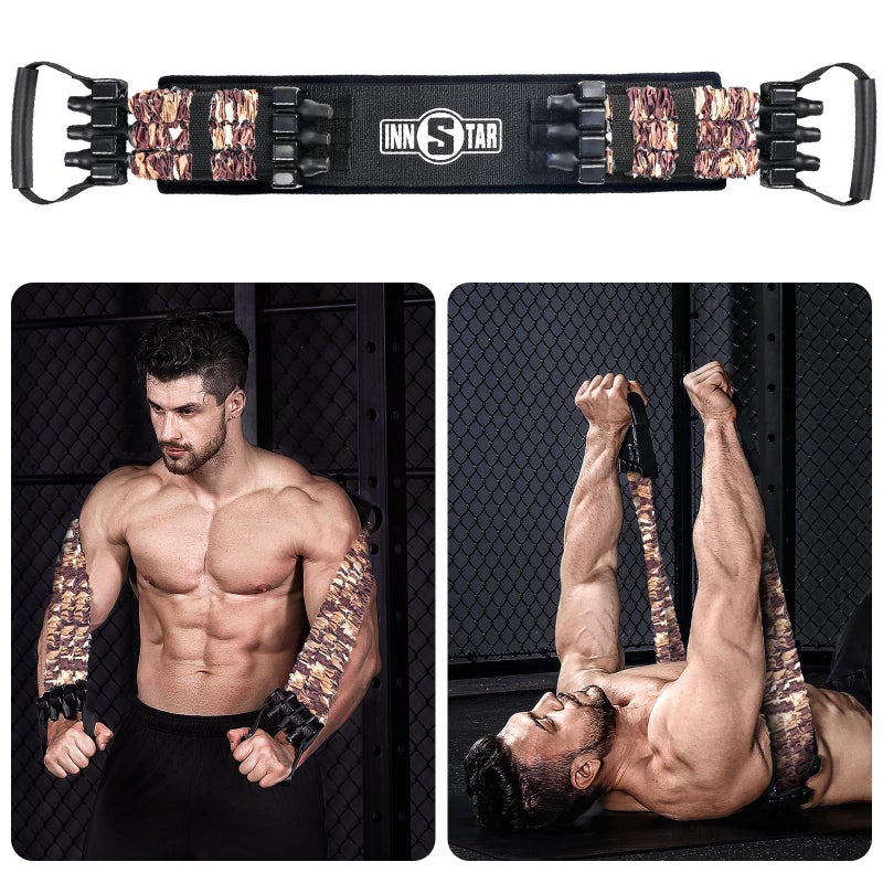 Innstar Multi-Function Resistance Bands for Working Out, Push Up Exercise Bands Resistance Bands Set for Bench Press Gym Equipment, Home Workout, Travel Portable - Image 1