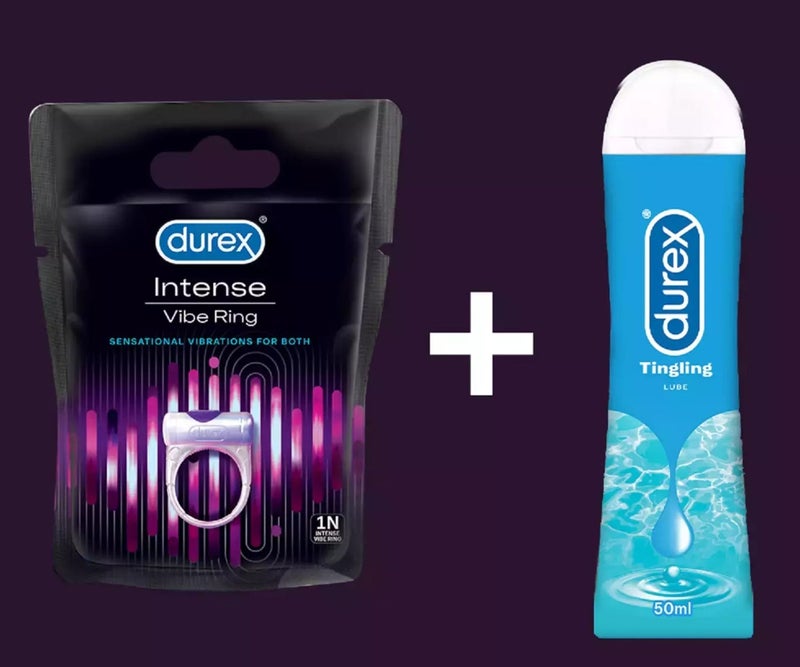 Durex Vibe Ring + Lube Gel - Image 1