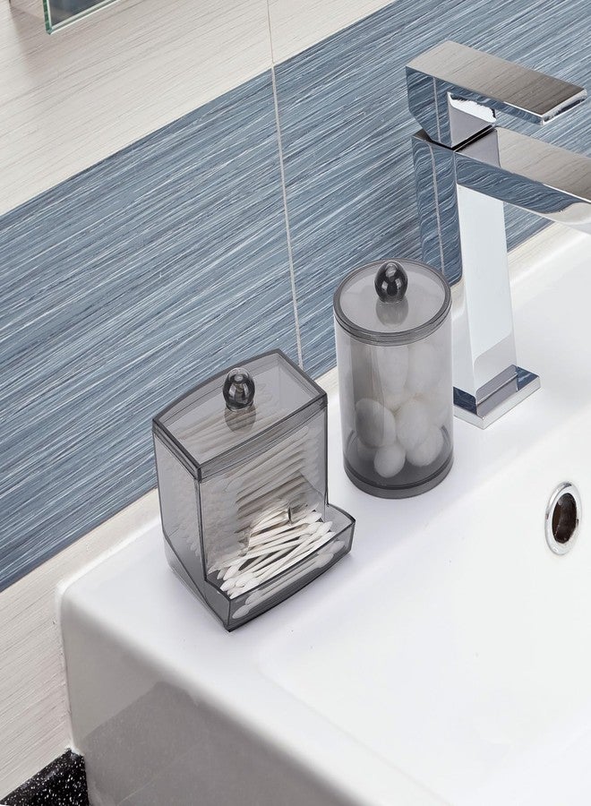 تي بيست ماكس موزع أعواد قطنية من تي بيست ماكس، حامل كرات قطنية ١٠/١٢ أونصة، منظم أوعية صيدلية - بلاستيك أسود - Image 5