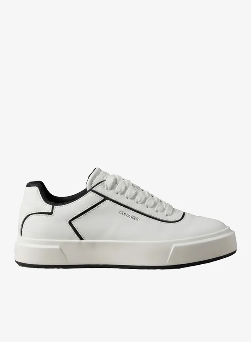 Calvin Klein Leather Cupsole Trainers