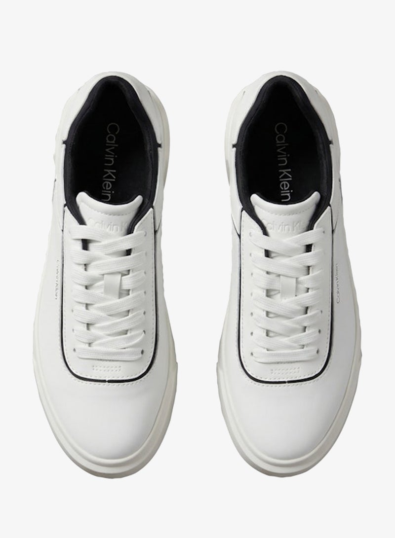 CALVIN KLEIN Leather Cupsole Trainers - Image 5