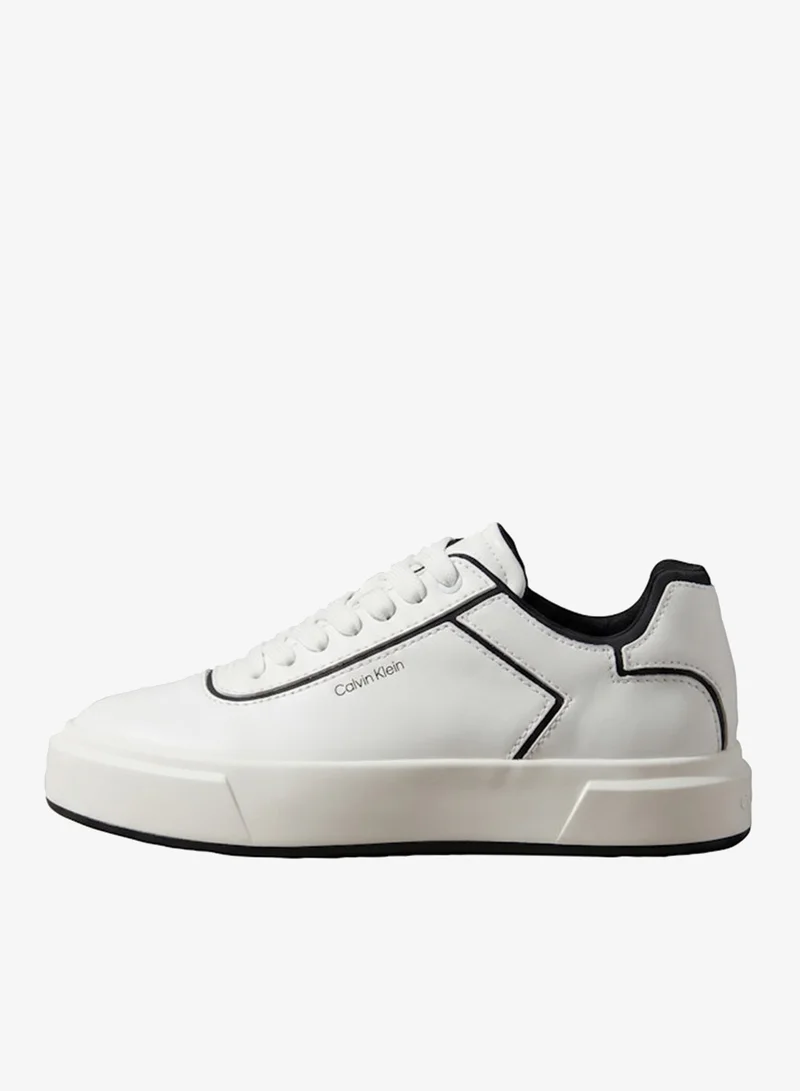 Calvin Klein Leather Cupsole Trainers