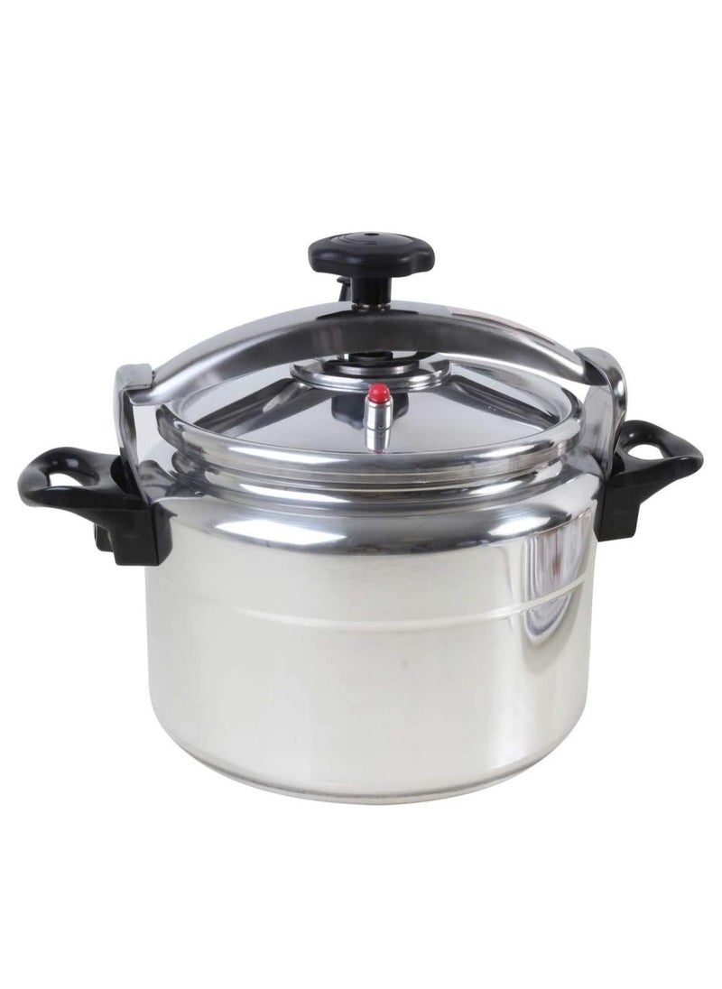 Generic - 7Liters Aluminum Pressure Cooker 7 Ltr Silver - Image 1