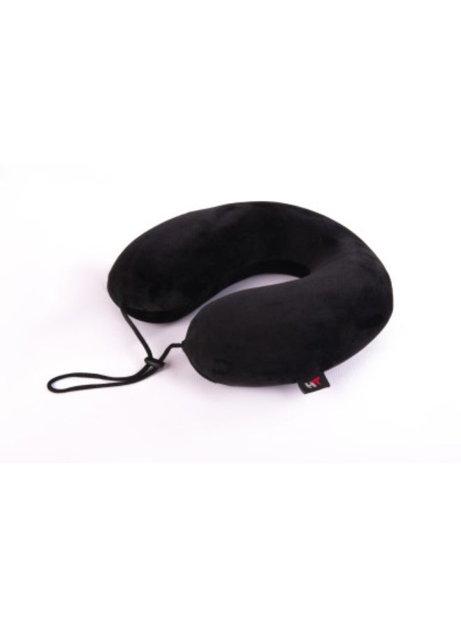 اتش تى ميديكال وسادة رقبة طبية كلاسيكية من إسفنج الذاكرة، صناعة ألمانية، دعم مريح للسفر والجلوس من إتش تي ميديكال - Image 1