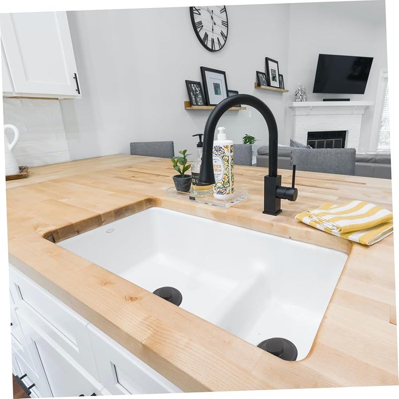 سدادة بالوعة مطبخ بلاستيكية متينة لتغطية تصريف نفايات الطعام، سهلة التنظيف - Image 5