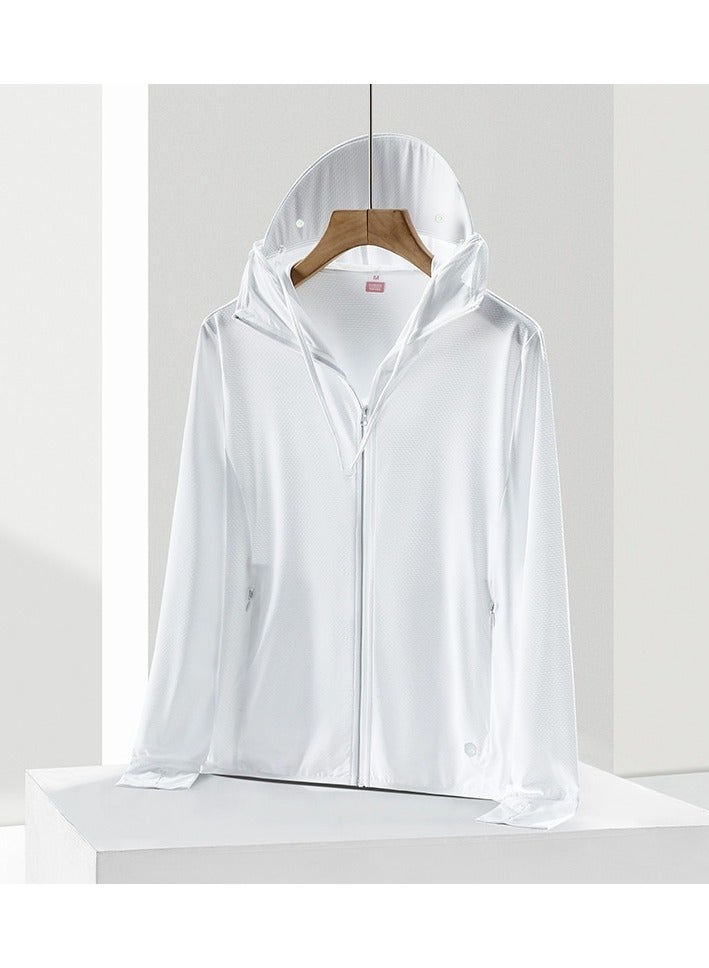 KUYING New Ice Silk Hoodie Sunscreen Clothing 