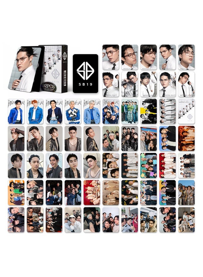 NIBEMINENT 92 Pcs SB19 Lomo Cards Card For Fans Collection Gifts - Image 2