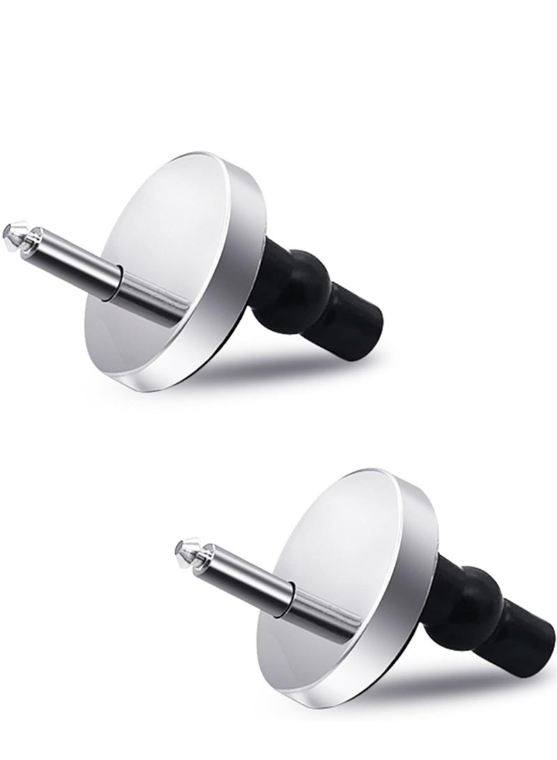 إسكدنيا إزالة سريعة لمحامص العلوية 2 قطعة محامص مقعد المرحاض الرباعي تثبيت جزء الرباع العلوي لمقعد المرحاض العالمي استبدال المغسلة العلوية بقاعدة 50 ملم - Image 1