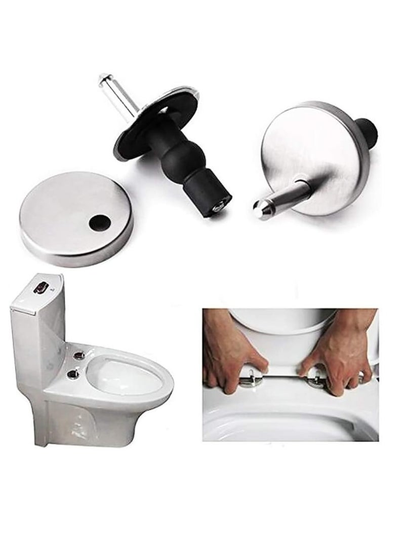 إسكدنيا إزالة سريعة لمحامص العلوية 2 قطعة محامص مقعد المرحاض الرباعي تثبيت جزء الرباع العلوي لمقعد المرحاض العالمي استبدال المغسلة العلوية بقاعدة 50 ملم - Image 4