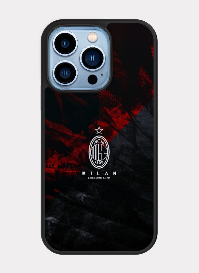 PXLAAT iPhone 13 Pro case cover AC Milan FC - Image 1
