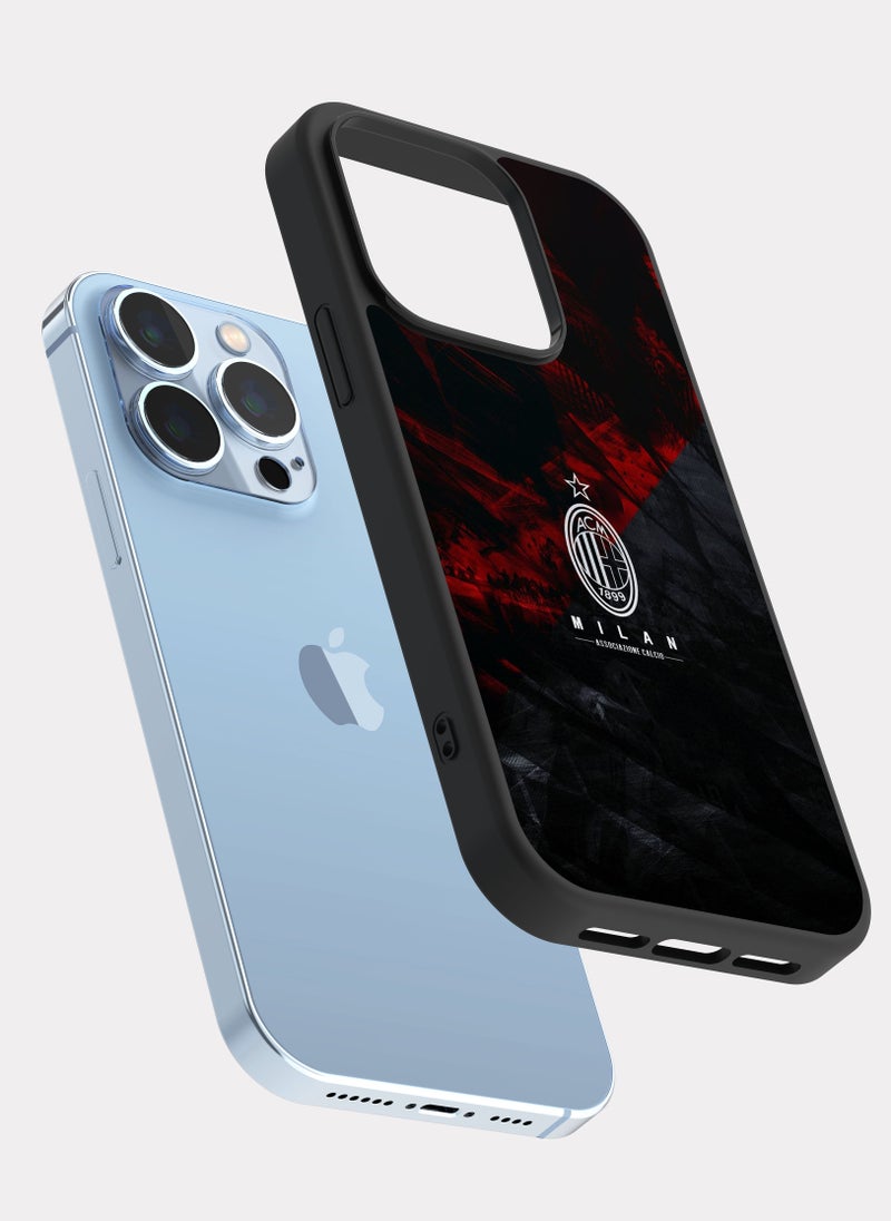 PXLAAT iPhone 13 Pro case cover AC Milan FC - Image 2