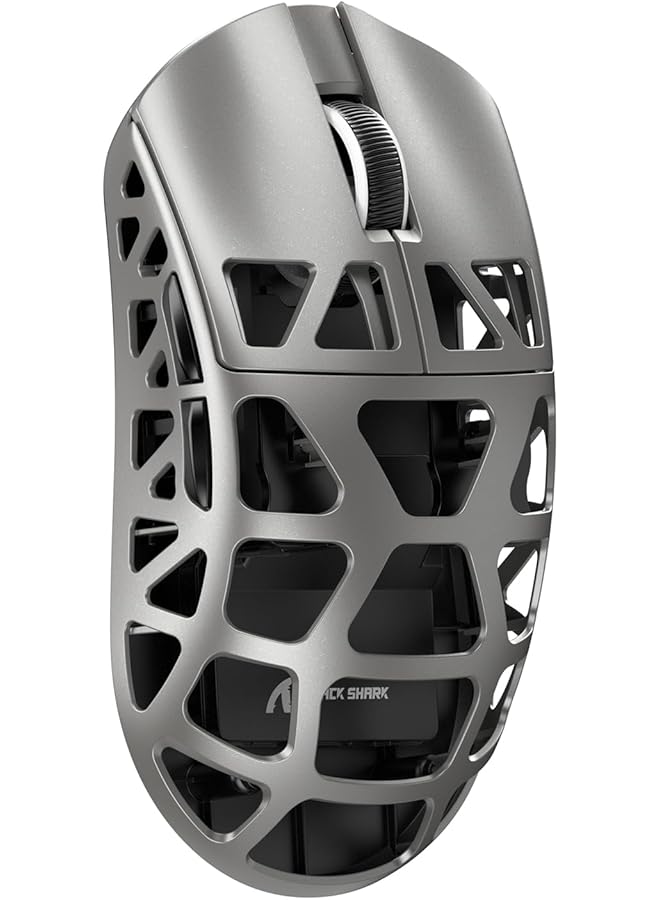 Attack Shark R3 Magnesium Alloy Mouse Wireless 8K Mouse 46G Superlight Mouse Pixart Paw3395 Gaming Sensor Bt/2.4G/Wired Gaming Mouse Adjustable Dpi 26000 Office Mice For Win11/Xbox/Ps - Image 1