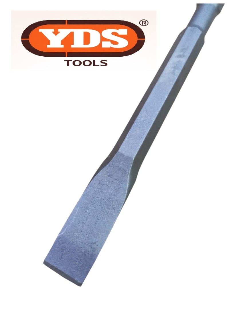 YDS 2 PCS YDS TOOLS Hammer Drill Chisel 17×280 mm – Heavy Duty Demolition Chisel for Concrete & Brick – Model YDS-0133 - Image 3