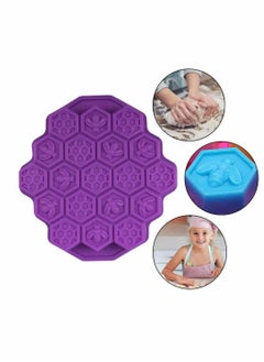 Y&D 2 Pack Silicone Ice Molds Trays MoldReusable Bakeware Maker Stick Kitchen Baking Pans Cube for Making Candy Chocolate Muffin Cup, Pink & Purple  - Image 3