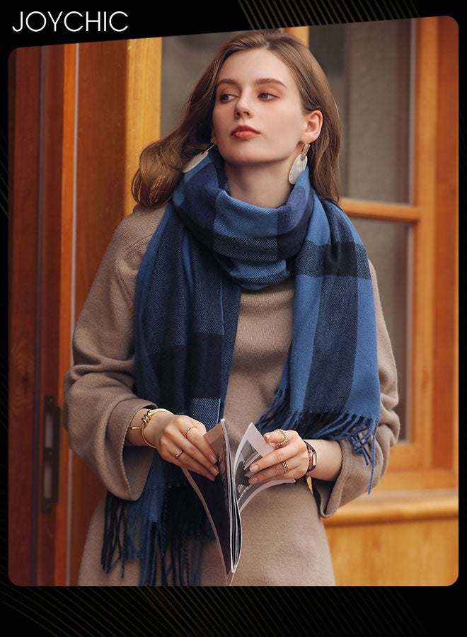 Joychic وشاح خارجي دافئ مقاوم للرياح بطول متوسط بأسلوب جديد لخريف وشتاء النساء - Image 1