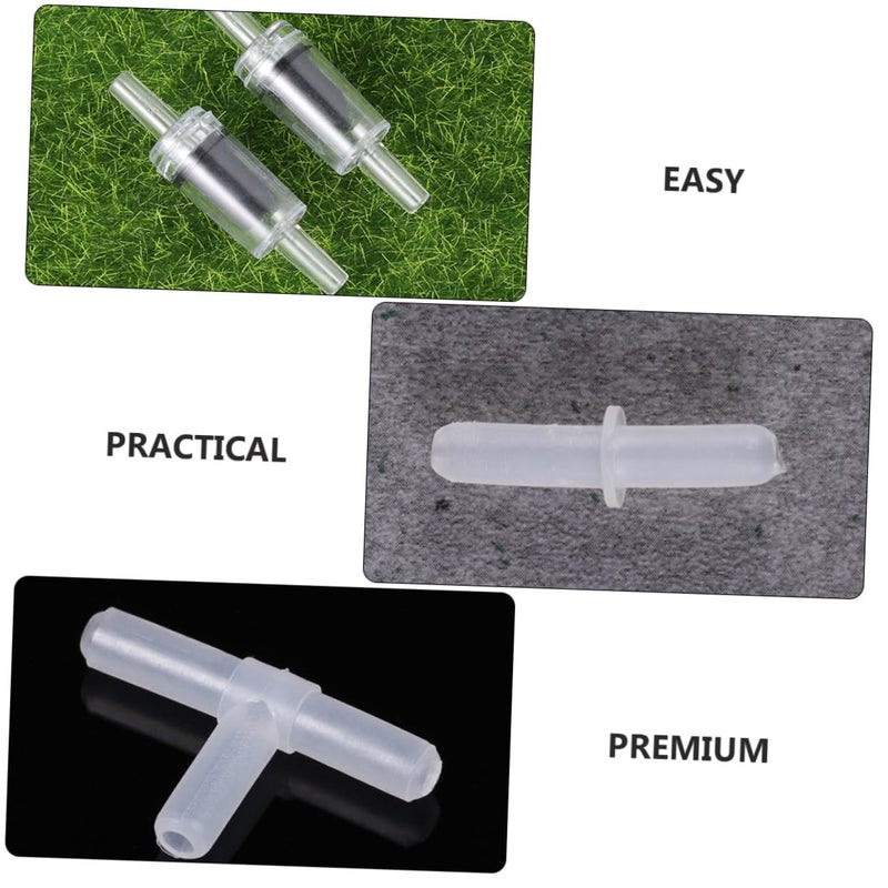 20Pcs Aquarium Air Flow Splitter Control Valve Kit with Check Valves Compact Design - Image 4