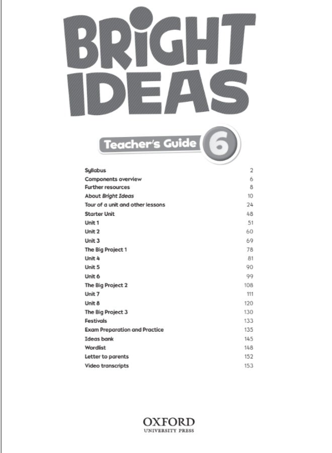 Oxford Bright Ideas -  English Course for Children level 6_teachers_book - Image 2