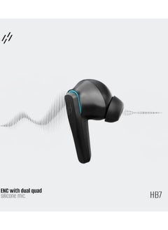 HEATZ Heatz HB7 Wireless Bluetooth Earbuds Voice Assistant Support  And Touch Control  - Image 2