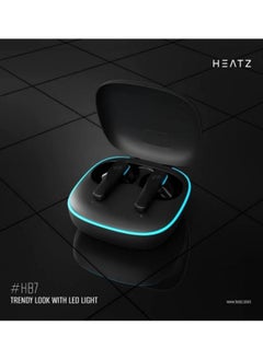 HEATZ Heatz HB7 Wireless Bluetooth Earbuds Voice Assistant Support  And Touch Control  - Image 3