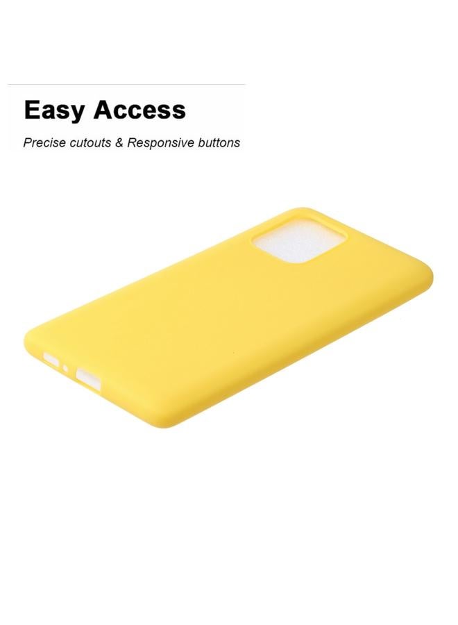 Zaboon Case For Galaxy M80S/A91/S10 Lite Solid Color Frosted TPU Phone Case - Image 3