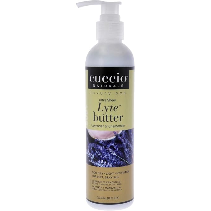 CUCCIO Butter Lyte-Lavender/Chamomile 8 Oz. - Image 1