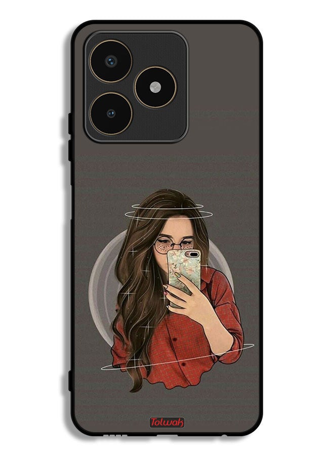 Tolwak Realme C53 Protective Case Cover Making Selfie - Image 1