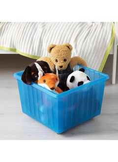 Zaboon Storage Crate With Castors, Blue, 39X39 Cm  - Image 2