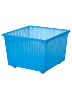 Zaboon Storage Crate With Castors, Blue, 39X39 Cm  - Image 1