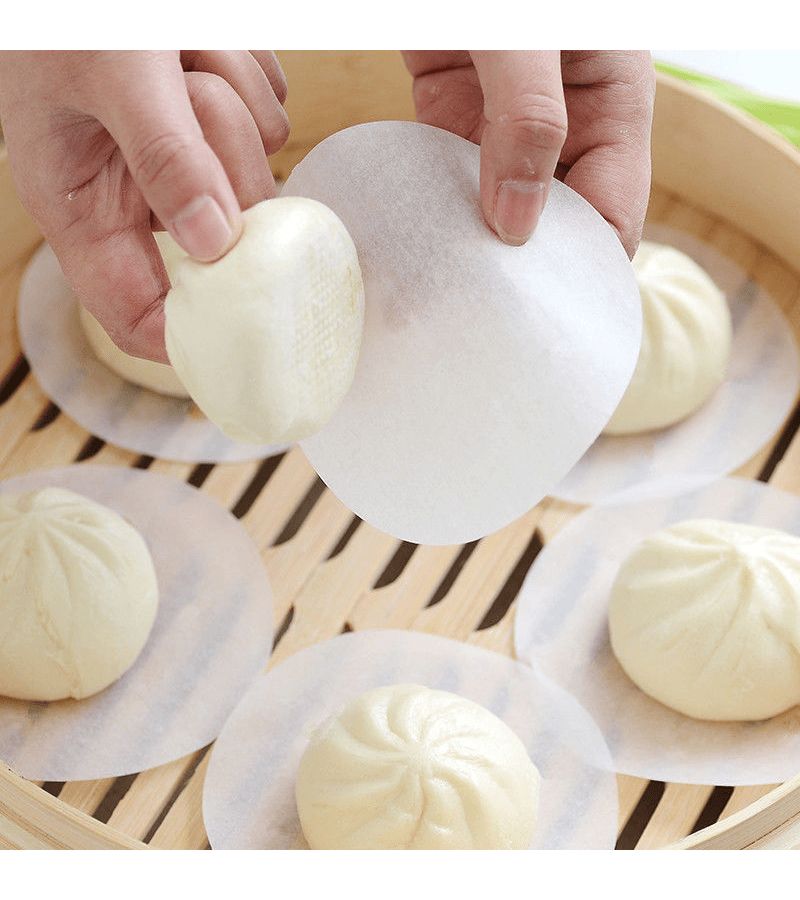 100 White Oil Absorbing Baking Liners Air Fryer Grill Greaseproof Paper - Image 4