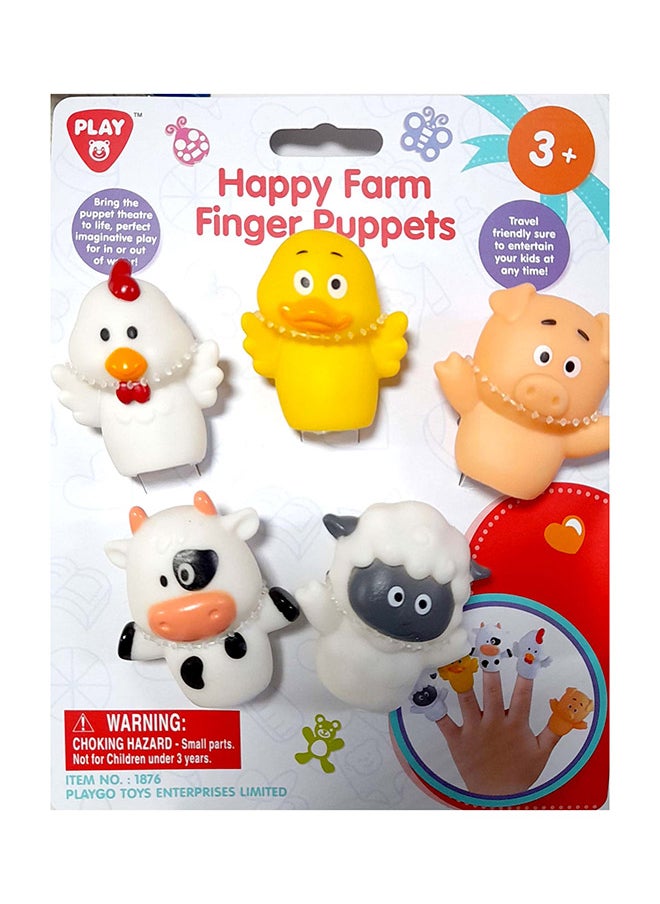 PLAYGO Happy Farm Finger Puppets  - Image 3