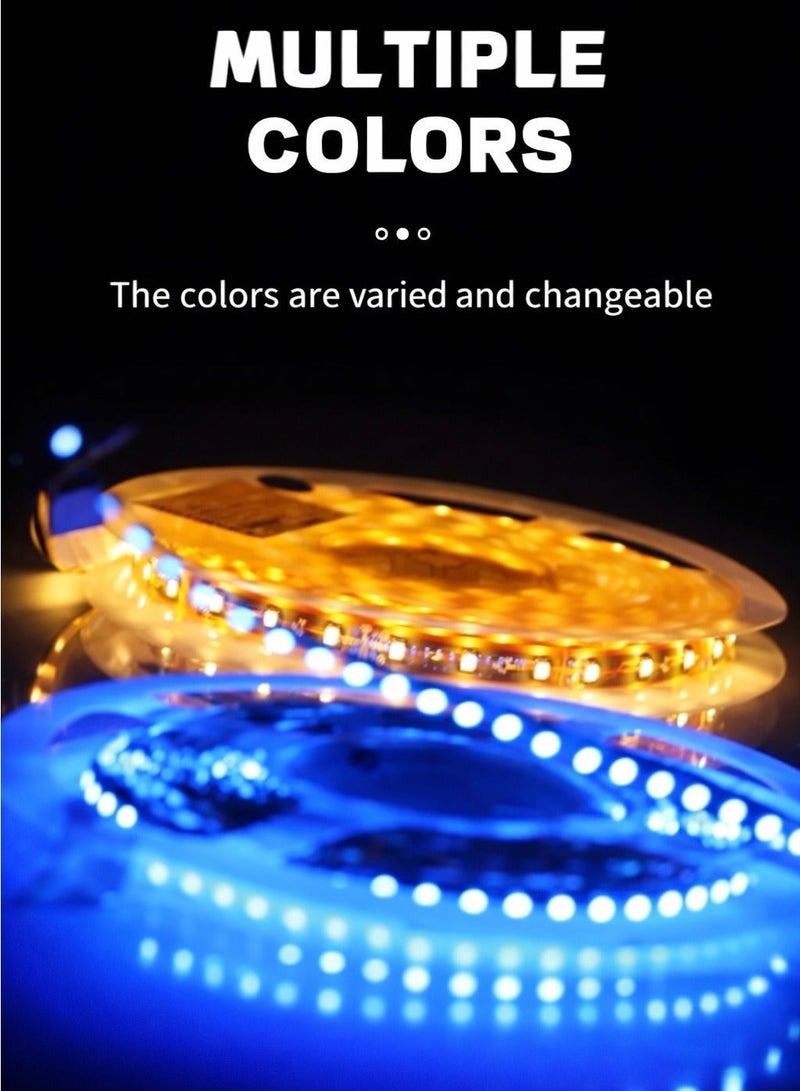 الثريات 1 متر-شريط إضاءة LED RGB يعمل USB مع ريموت كنترول – إضاءة خلف التلفزيون وغرف النوم والألعاب متعددة الألوان وسهلة التركيب - Image 4
