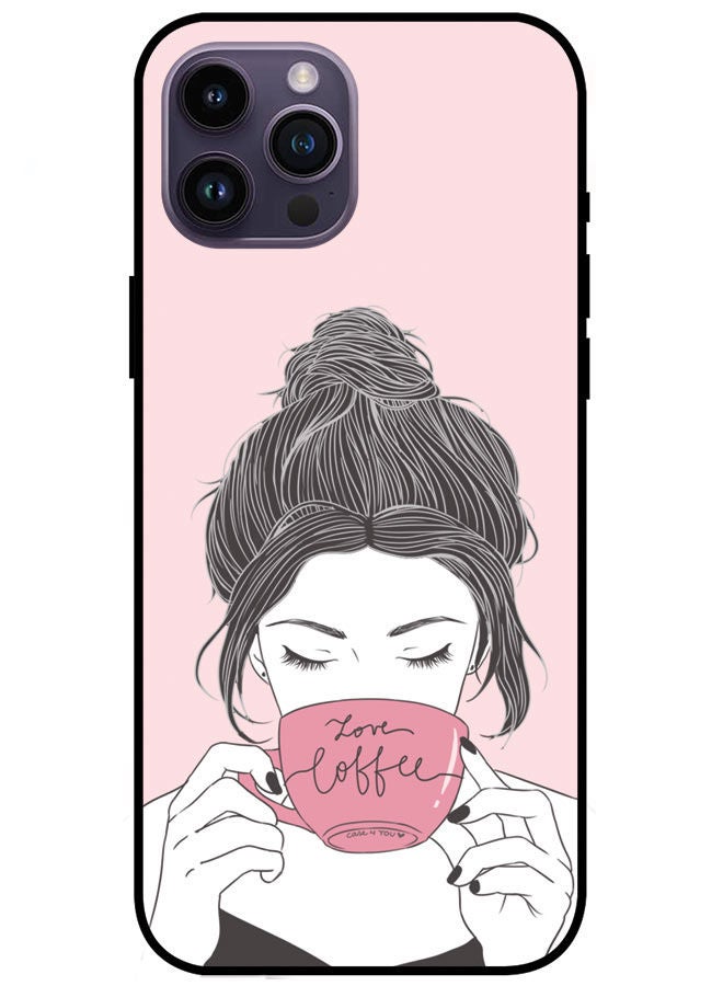 EYE CATCH iPhone 14 Pro 6.1" Protective Case Cover Smart Series for iPhone 14 Pro Love Coffee - Image 1