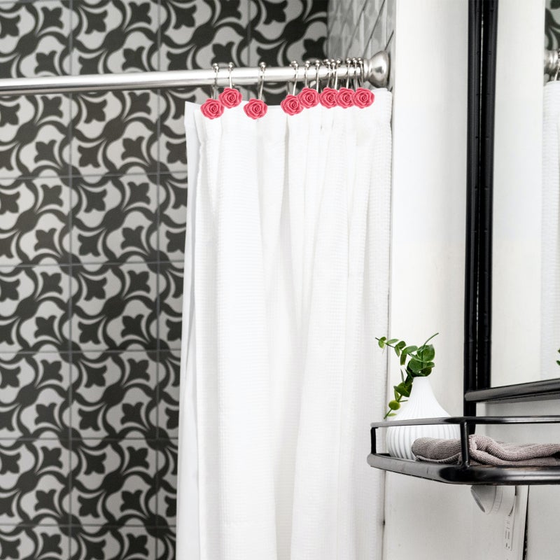 Decorative Shower Curtain Rings, Stylish Hooks Suitable for Modern Home Interiors - Image 5
