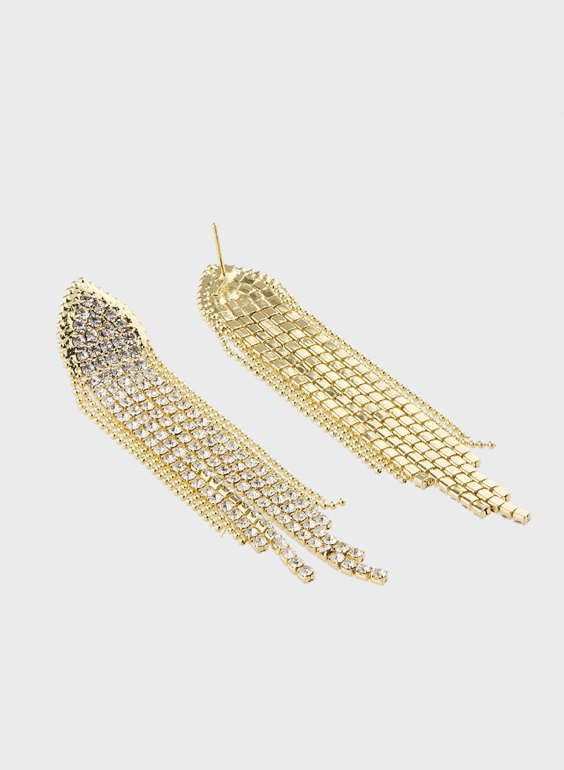 Ella Limited Edition Diamante Dropearrings  - Image 2
