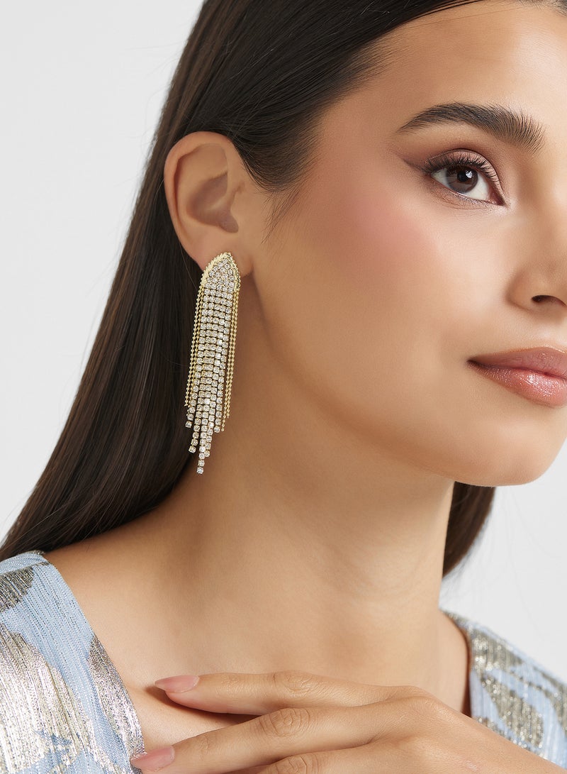 Ella Limited Edition Diamante Dropearrings  - Image 3