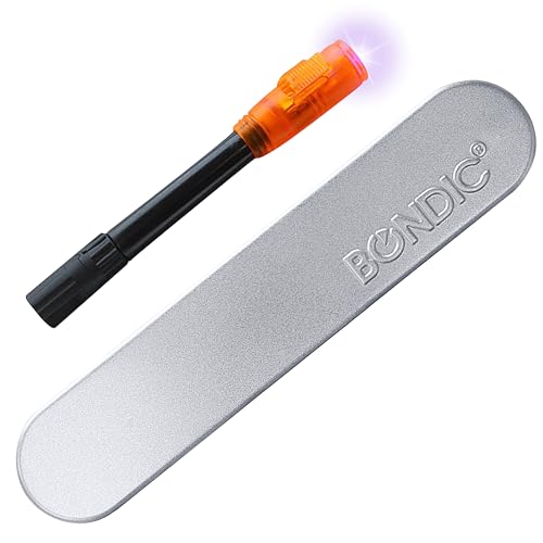BONDIC طقم لاصق LED UV من بوندك، لاصق فائق، لحام بلاستيك سائل، يجف بسرعة، إصلاح لاصق للمنزل، المرآب، في الهواء الطلق (ضوء LED وخرطوشة سائلة في علبة معدنية) - Image 1