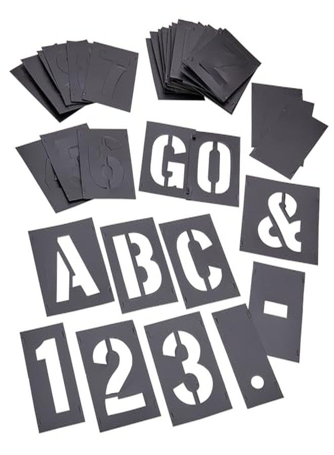 CH Hanson 10193 3" - 46 pc. Plastic Interlocking Stencil - Image 4