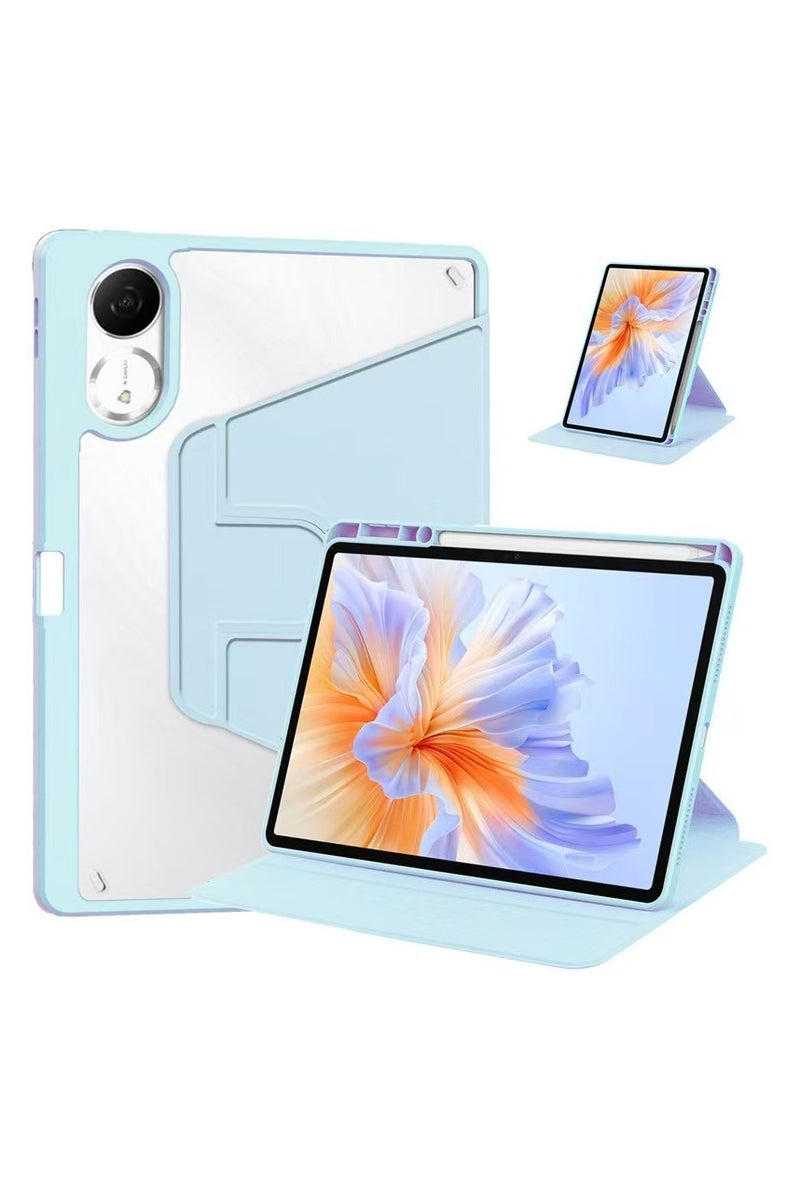 general Case for Redmi pad 2 2025,Premium PU Leather Foldable Stand Smart Auto Sleep Wake with Pencil Holder Protective Cover Case for Redmi pad 2 2025 - Image 1