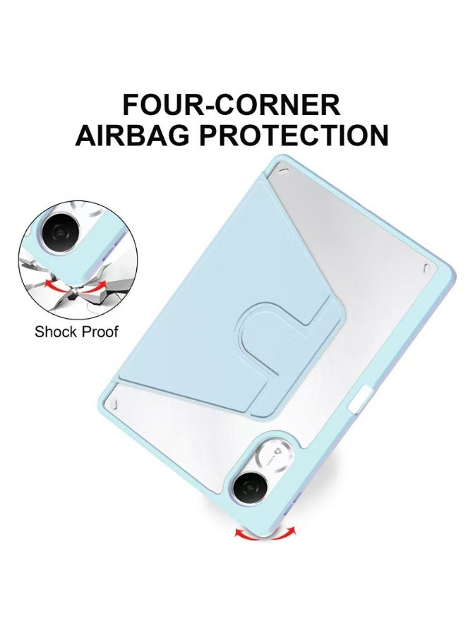 general Case for Redmi pad 2 2025,Premium PU Leather Foldable Stand Smart Auto Sleep Wake with Pencil Holder Protective Cover Case for Redmi pad 2 2025 - Image 2