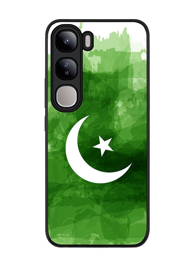 Stylizedd For vivo V40 Lite Case,Slim fit Camera Protection, Shockproof Thin Phone cover - Crescent Green - Image 1