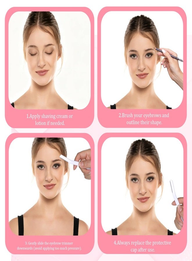 مجموعة من 6 شفرات ديرمابلان للوجه، شفرات للحواجب، شفرة صغيرة للوجه لإزالة شعر الوجه، أدوات تقشير متعددة الأغراض للنساء والرجال - Image 5