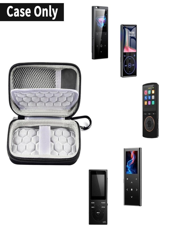 كومكيس حقيبة Comecase لأجهزة تشغيل ملفات MP3 وMP4 من Luoran/innioasis/TIMMKOO/MYMAHDI/Phinistec/مشغلات الموسيقى بتقنية البلوتوث. صندوق تخزين مناسب لسماعات الأذن وكابل USB وغيرها (الحقيبة فقط). - Image 2