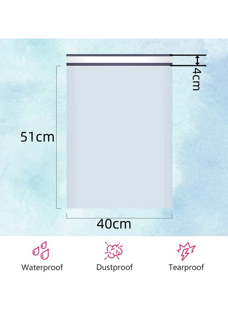 100 Pack Poly Mailers 40x55 cm White - Image 2