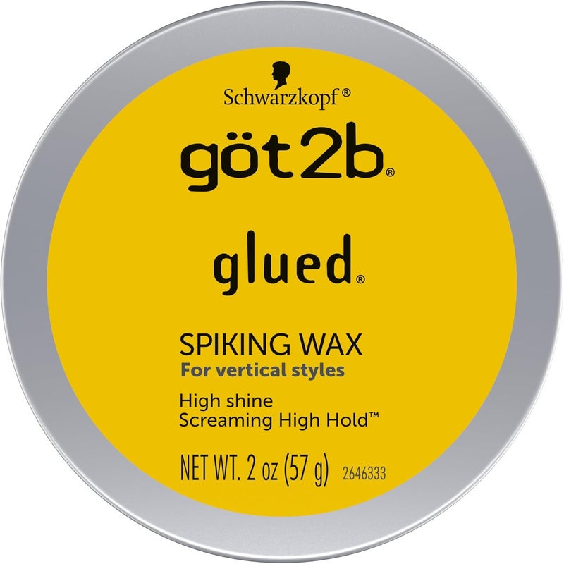 Got2b Glued Spiking Hair Wax, Fierce Holding Power, 2 oz - Image 1