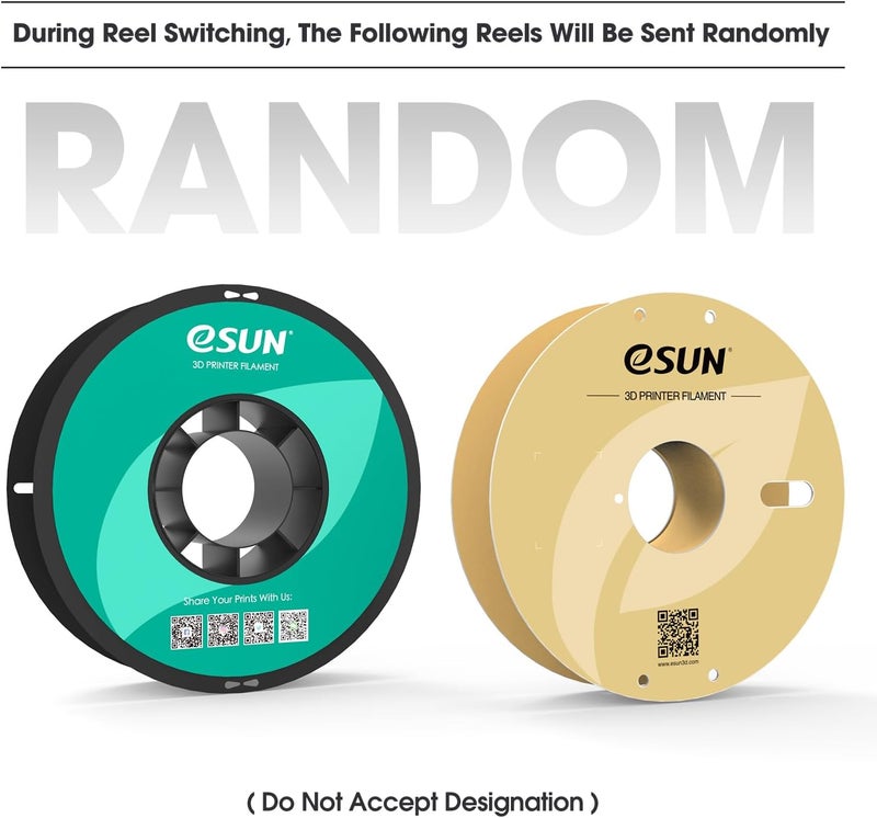 eSUN PLA+ Filament 1.75mm, 3D Printer Filament PLA Plus, Dimensional Accuracy +/- 0.03mm, 1KG per Spool, 2 Spools 3D Printing Filament, Black - Image 2