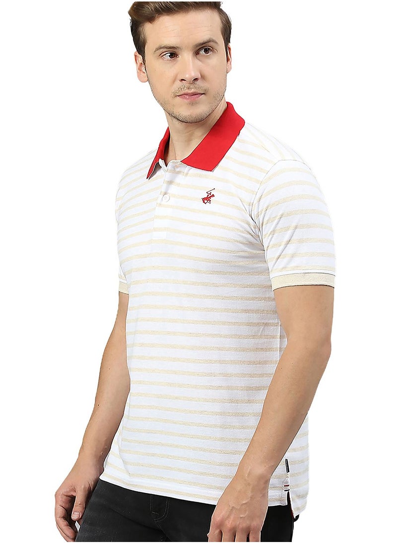 bhpoloclub - Stripes Stretch Polo - Image 1
