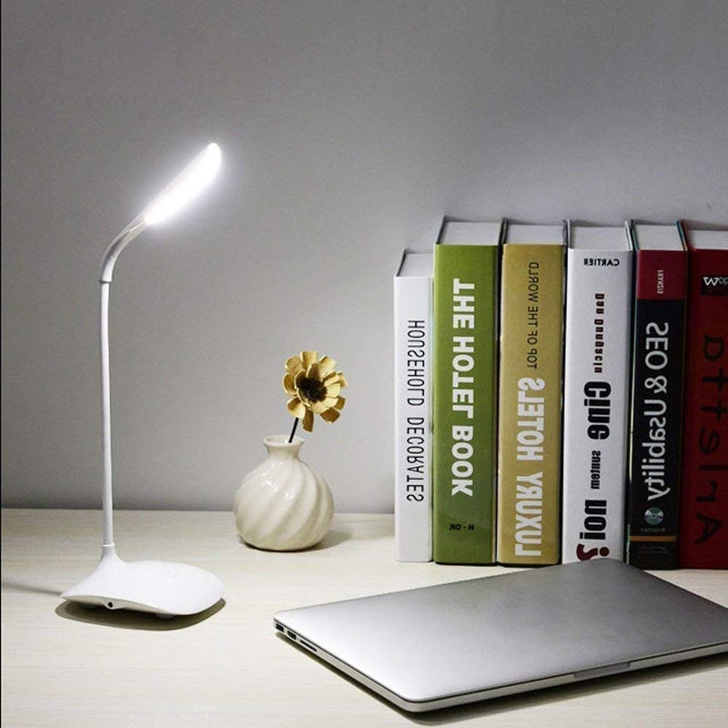 SEASPIRIT NonToxic Silicon LED Desk Lamp White - Image 2